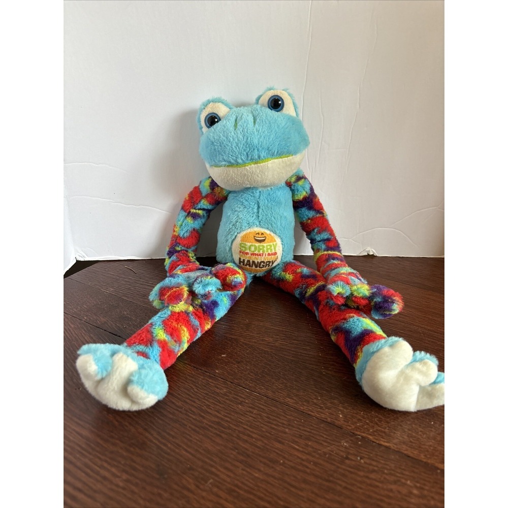 Toadally Funky Frogz 16" "Sorry For What I Said When I Was‎ Hangry"Blue Red...